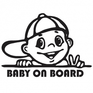 Semn Baby on board - Stickere auto 